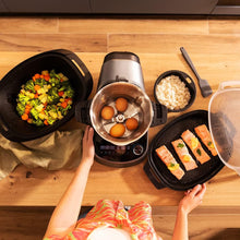 Load image into Gallery viewer, Cecotec Robot de Cuisine Mambo Black. 23 Fonctions, 10 Niveaux de Température, 1700W, 2,5 kg de Pâte, Cruche de 3,3L, 10 Vitesses, Minuterie, Température Réglable de 37 °C à 120 °C