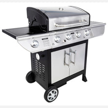 Load image into Gallery viewer, Barbecue au gaz BRISBANE - 4 brûleurs 14kW + réchaud Somagic