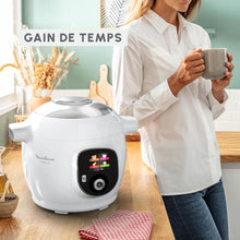 Load image into Gallery viewer, Moulinex Cookeo Mini Smart High Pressure Multicooker, 3L, 2 People, 150 Built-in Recipes, Unattended Cooking, Step-by-Step Guide, Compact, Moulinex App CE880410