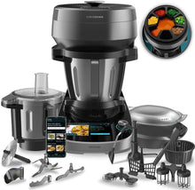 Load image into Gallery viewer, Cecotec Robot de Cuisine Mambo Black. 23 Fonctions, 10 Niveaux de Température, 1700W, 2,5 kg de Pâte, Cruche de 3,3L, 10 Vitesses, Minuterie, Température Réglable de 37 °C à 120 °C