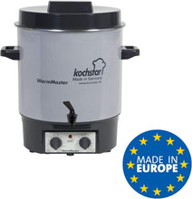 Load image into Gallery viewer, Kochstar K99104035 Electric Sterilizer with Thermostat and Tap 27 Litres 50 x 46.5 x 37 cm Grey