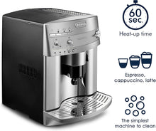 Load image into Gallery viewer, De'Longhi Magnifica Evo Automatic Espresso &amp; Coffee Machine with Manual Milk Frother, Built-in Grinder &amp; Auto-Clean Function - For Latte, Cappuccino, Americano, Iced Coffee, ECAM29043SB