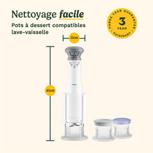 Load image into Gallery viewer, Cuisinart Sorbetière - Fait de la crème glacée, du gelato, du sorbet et du yogourt glacé en 40 minutes - Desserts maison - Facile à utiliser - Acier inoxydable - ICE100BCU
