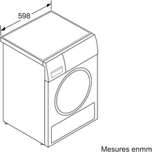 Load image into Gallery viewer, Bosch Electroménager Sèche-linge pompe à chaleur WTH83V13FR - Série 4-8 kg - 112 L - Design AntiVibration - Blanc, Blanche