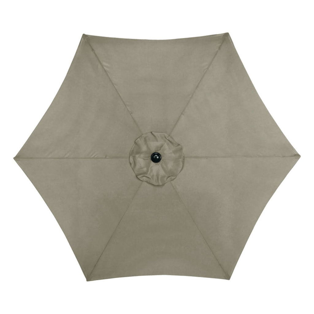 Living Accents 9ft Taupe Market Umbrella