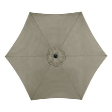 Load image into Gallery viewer, Living Accents 9ft Taupe Market Umbrella