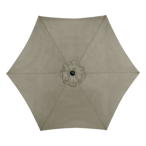 Living Accents 9ft Taupe Market Umbrella